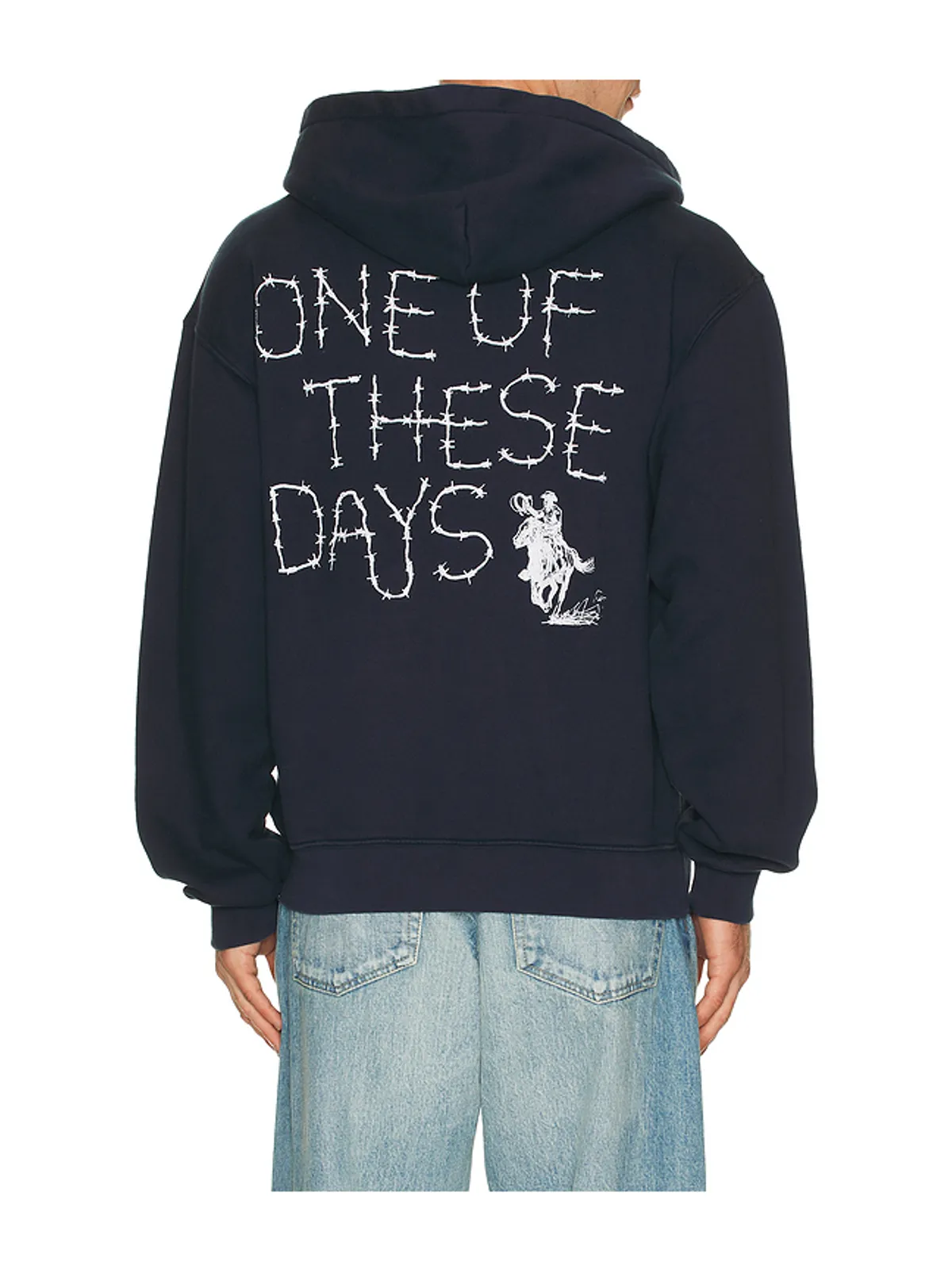 ONE OF THESE DAYS BARBED パーカー - 画像1