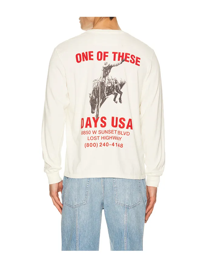 ONE OF THESE DAYS ONE OF THESE DAYS BREAK 長袖Tシャツの商品画像