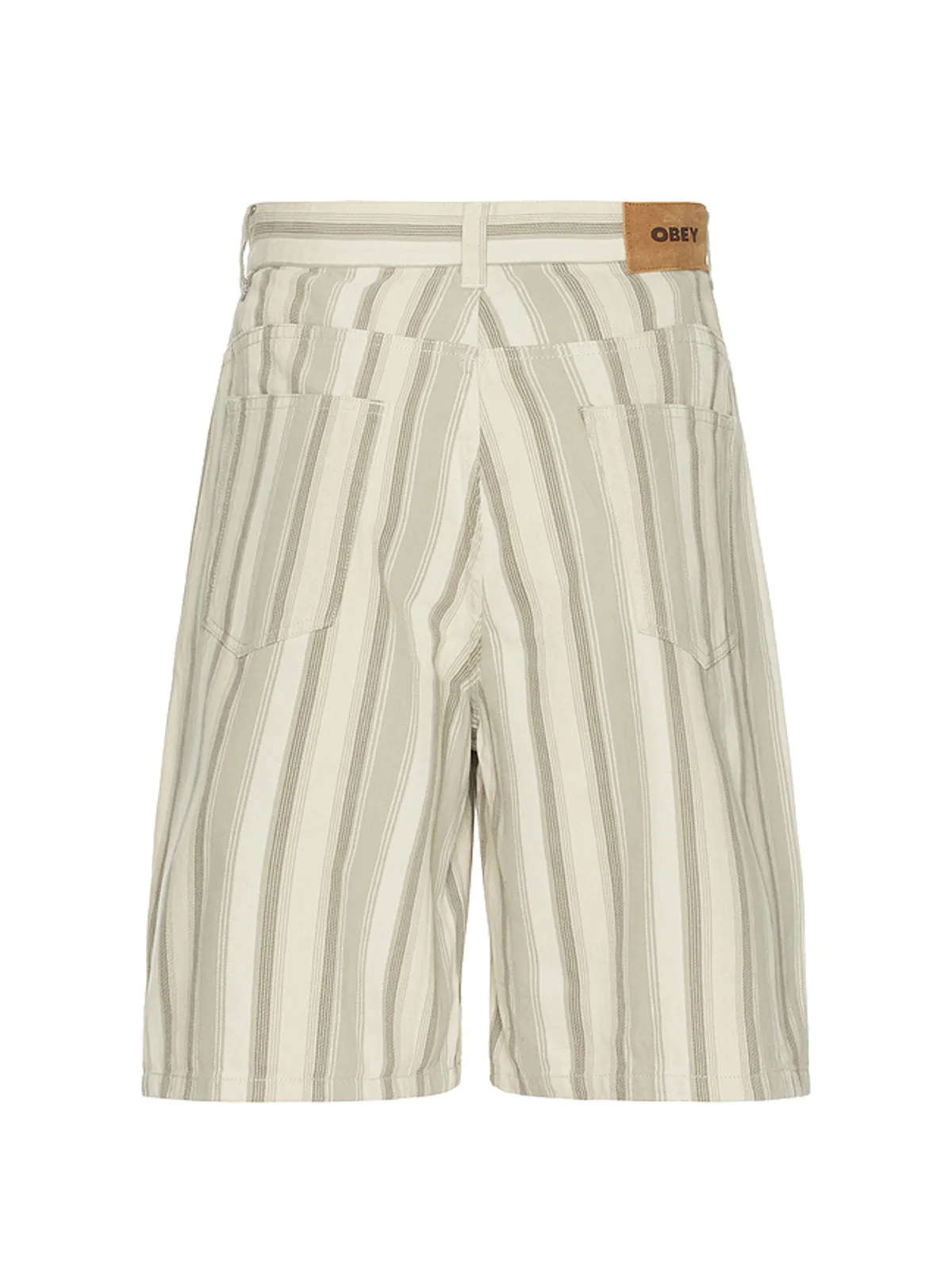 Obey BAJA STRIPE バギーデニム ショートパンツ - 画像2