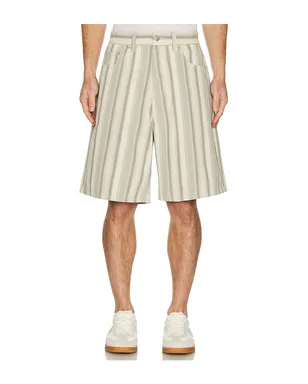 Obey BAJA STRIPE バギーデニム ショートパンツ - サムネイル3