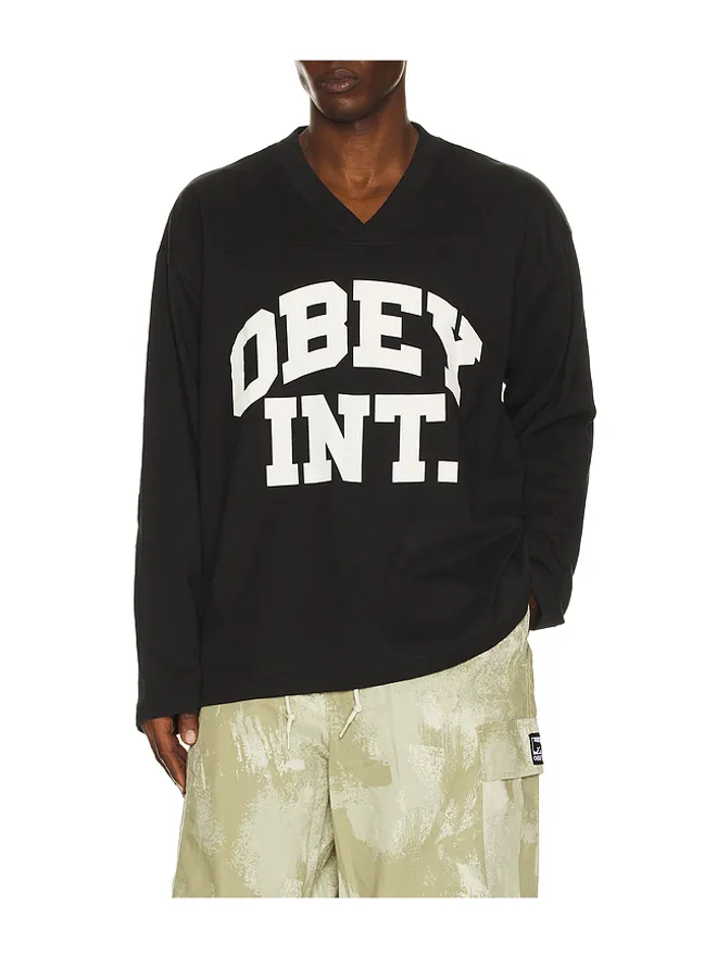 Obey Obey LONG フットボールジャージーの商品画像