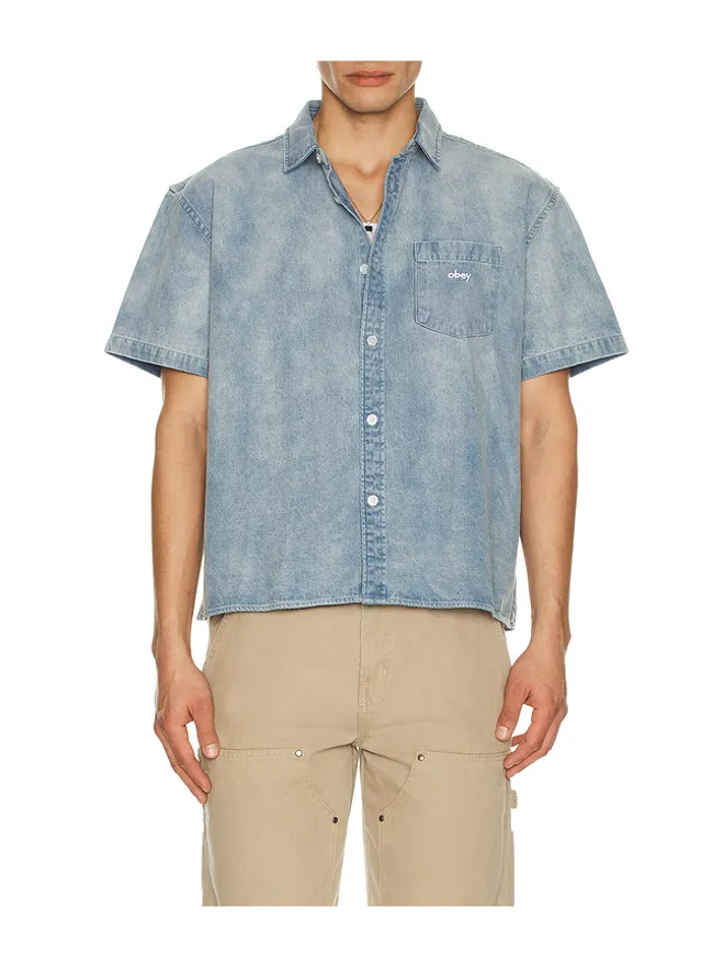 Obey Obey OWENS デニムシャツの商品画像