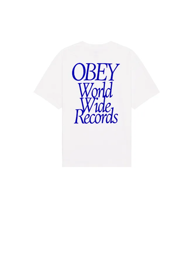 Obey Obey WORLDWIDE RECORDS Tシャツの商品画像