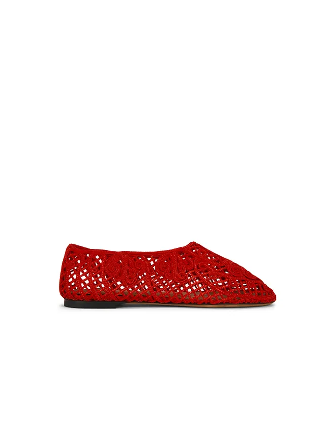 Odissi Odissi IRIS LACING STORY バレーフラットの商品画像