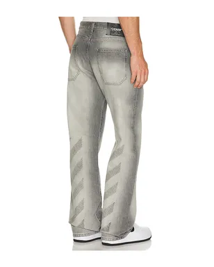 OFF-WHITE SLIM RELAX デニム - サムネイル1