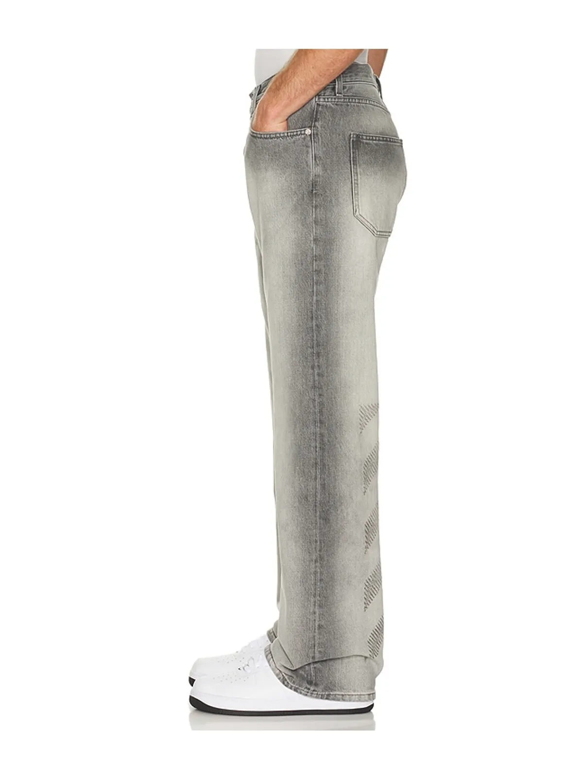 OFF-WHITE SLIM RELAX デニム - 画像3
