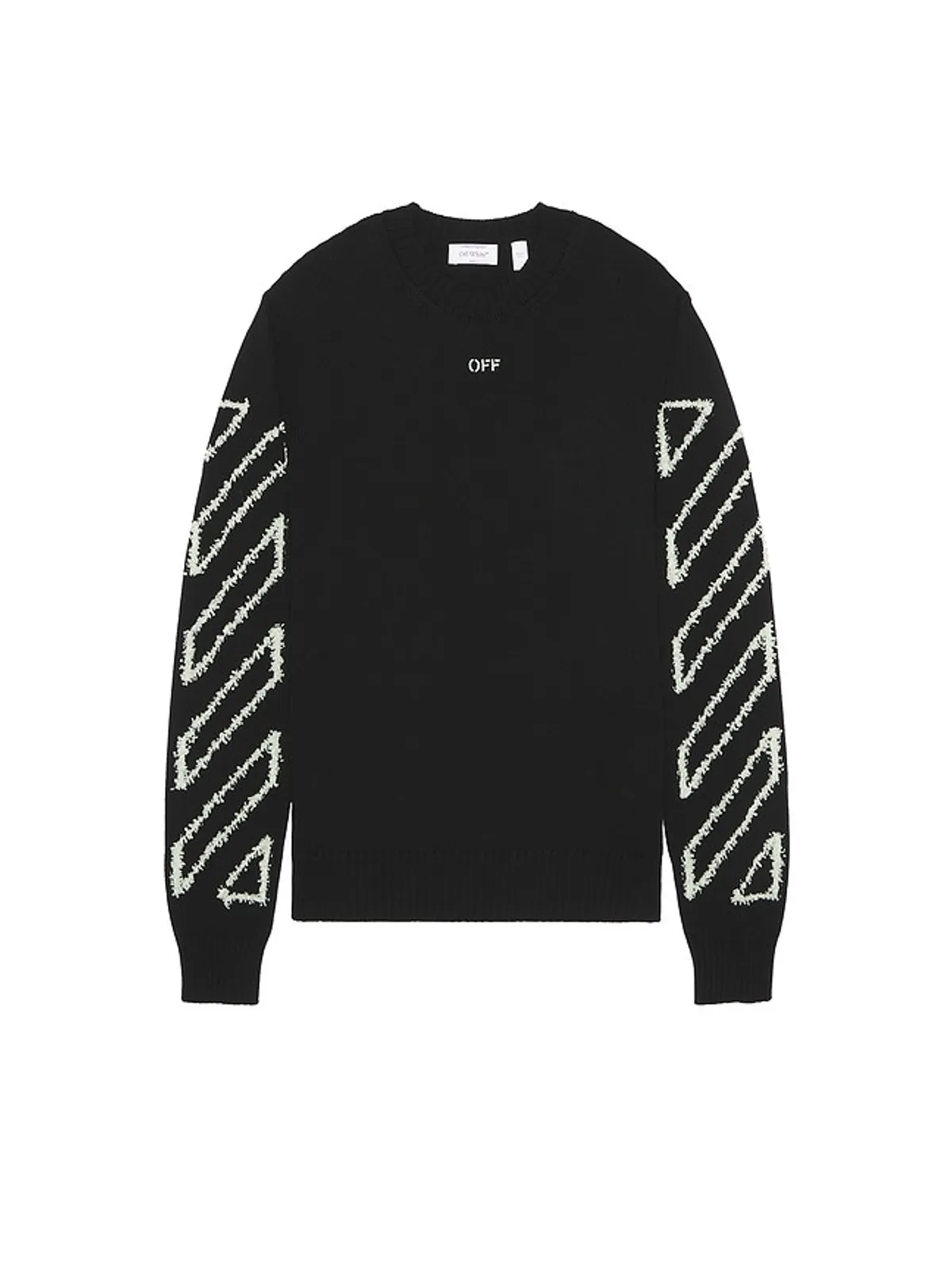 OFF-WHITE FUZZY KNIT セーター - 画像5