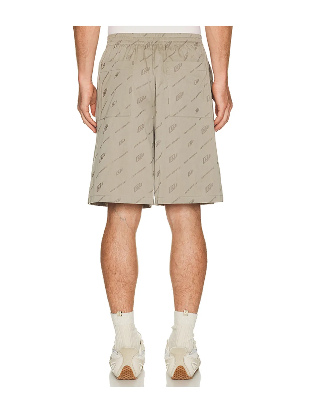 OFF-WHITE JACQUARD BOWL ショートパンツ - 画像2