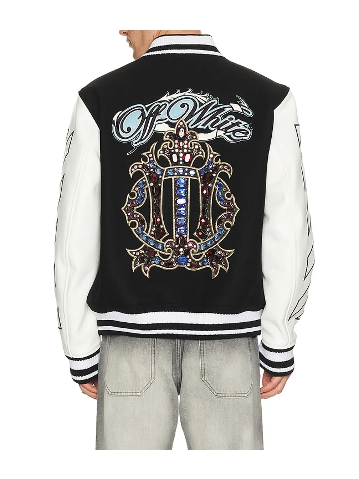 OFF-WHITE ROYAL JEWELS スタジャン - 画像3