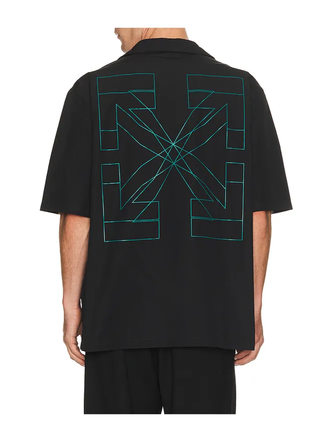 OFF-WHITE OFF-WHITE DOUBLE ARROW ボーリングシャツの商品画像