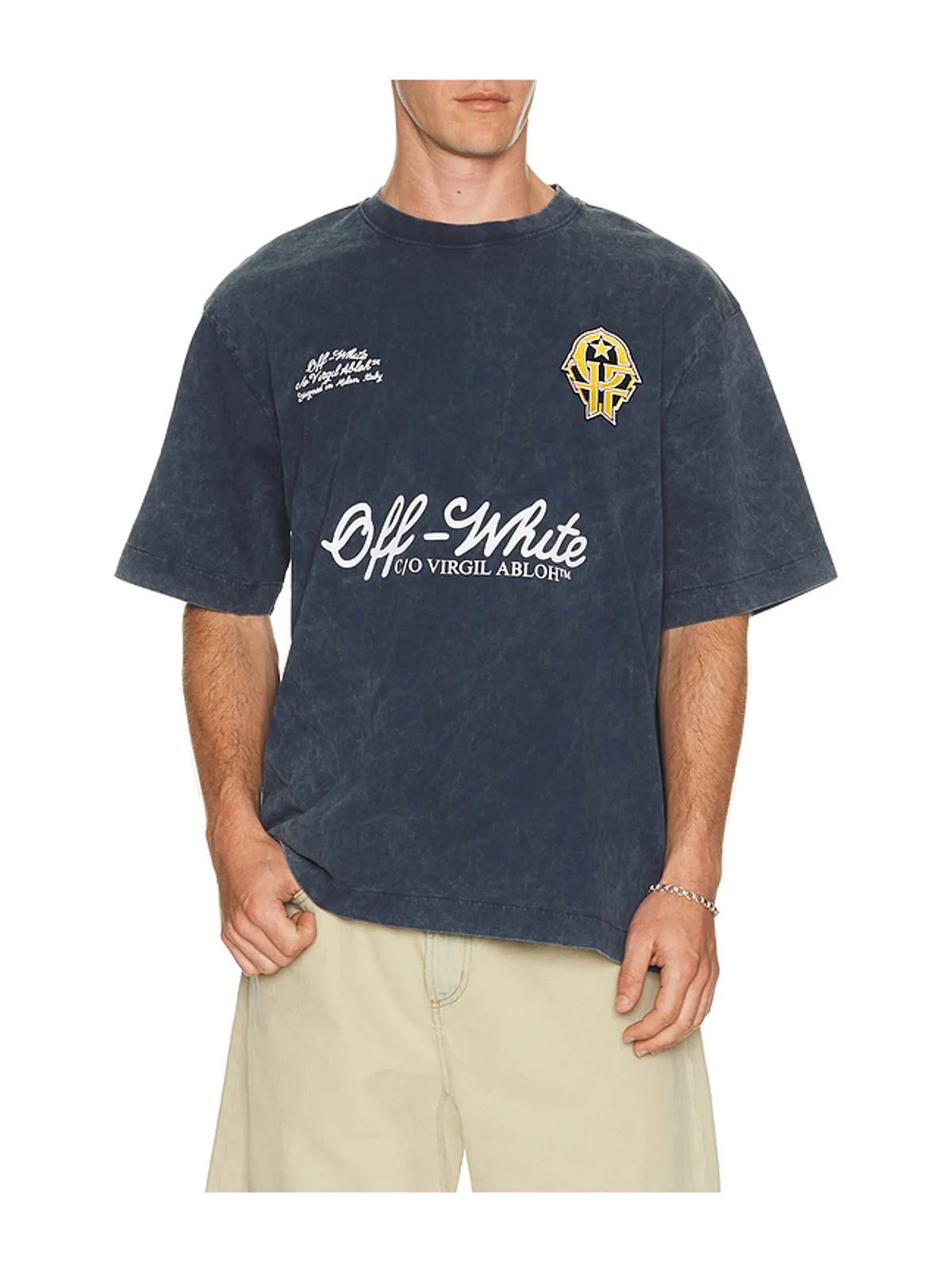 OFF-WHITE ROYAL TEAM SKATE Tシャツ - 画像1