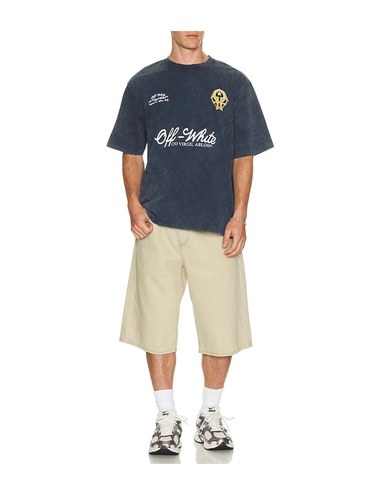 OFF-WHITE ROYAL TEAM SKATE Tシャツ - 画像3