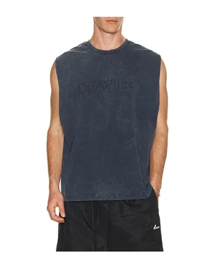 OFF-WHITE LAUNDRY スリーブレスTシャツ - サムネイル1
