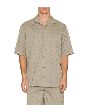 OFF-WHITE JACQUARD ボーリングシャツ - サムネイル1