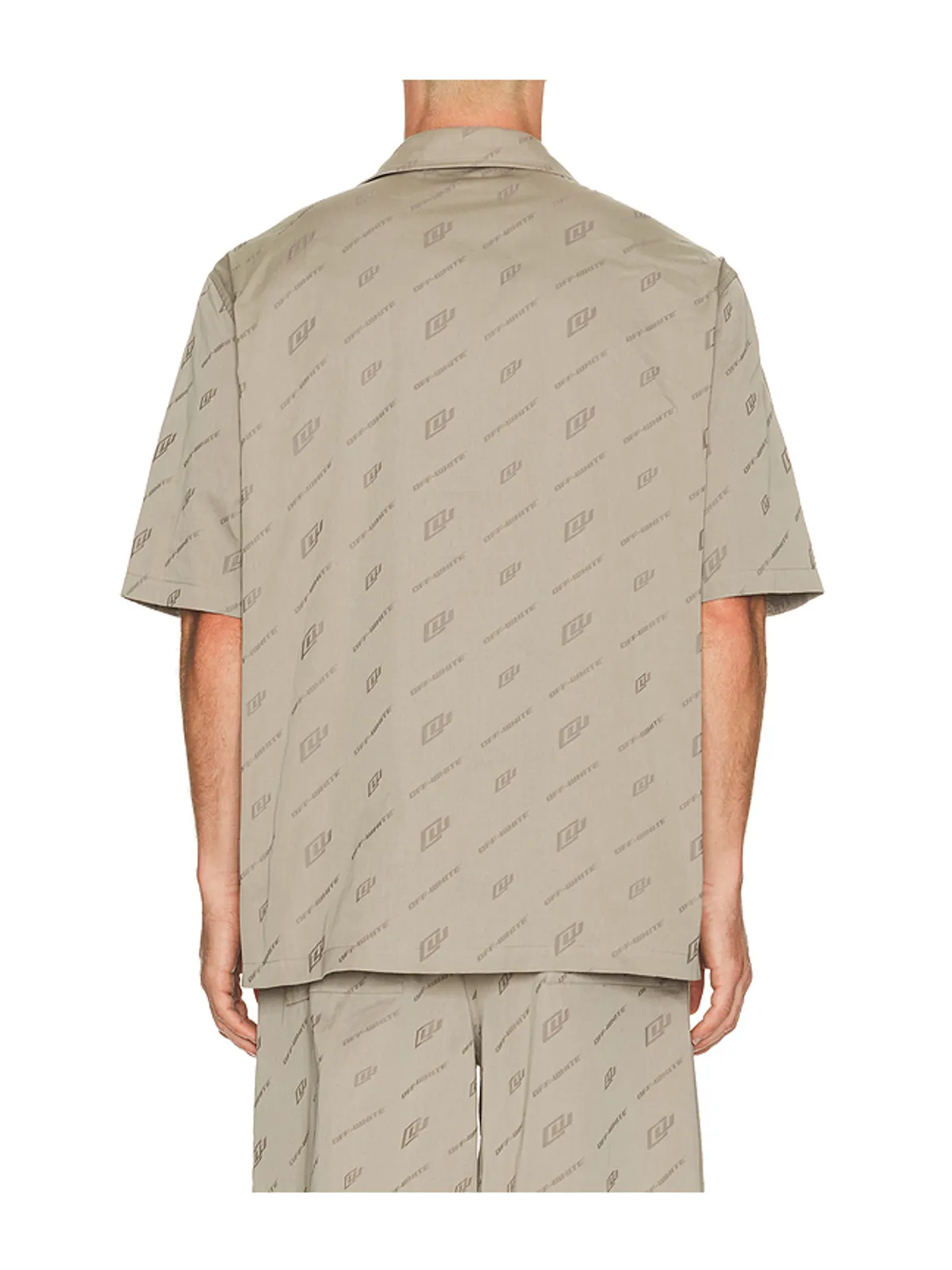 OFF-WHITE JACQUARD ボーリングシャツ - 画像2