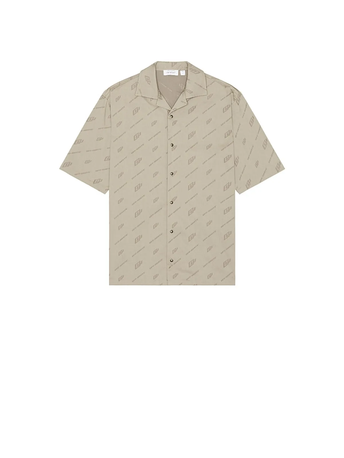 OFF-WHITE JACQUARD ボーリングシャツ - 画像4