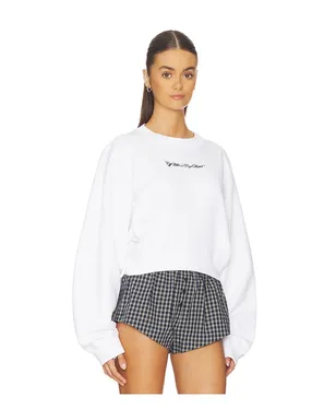 OFF-WHITE EMBROIDERED ARROW SCRIPT スウェットシャツ - サムネイル3