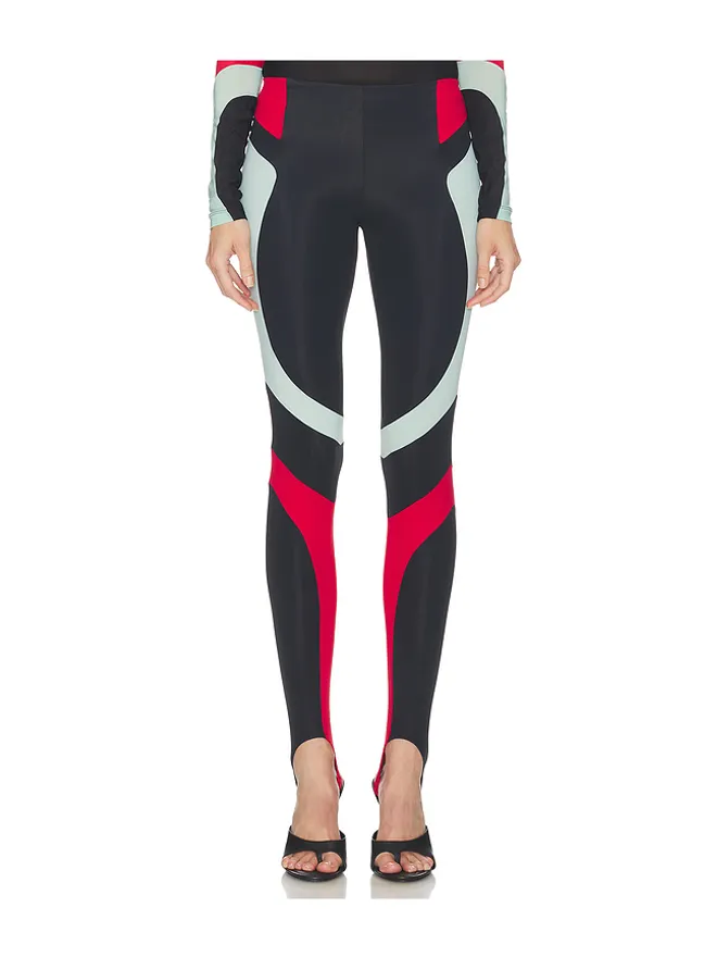 OFF-WHITE OFF-WHITE COLOR BLOCK LEGGINGS パンツの商品画像