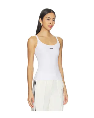 OFF-WHITE OFF STAMP RIB TANK トップ - サムネイル2