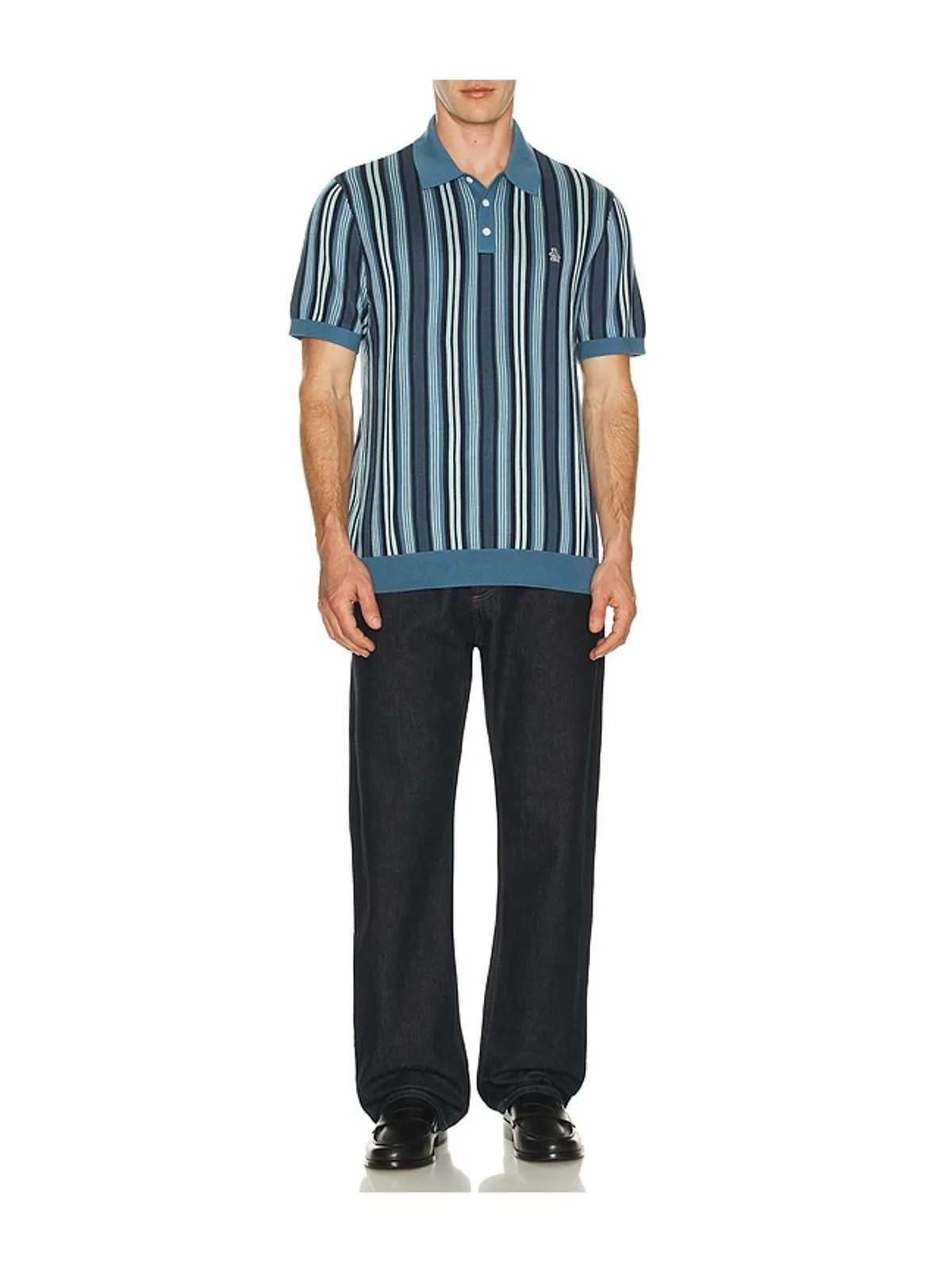 Original Penguin VERTICAL STRIPE ポロシャツ - 画像3