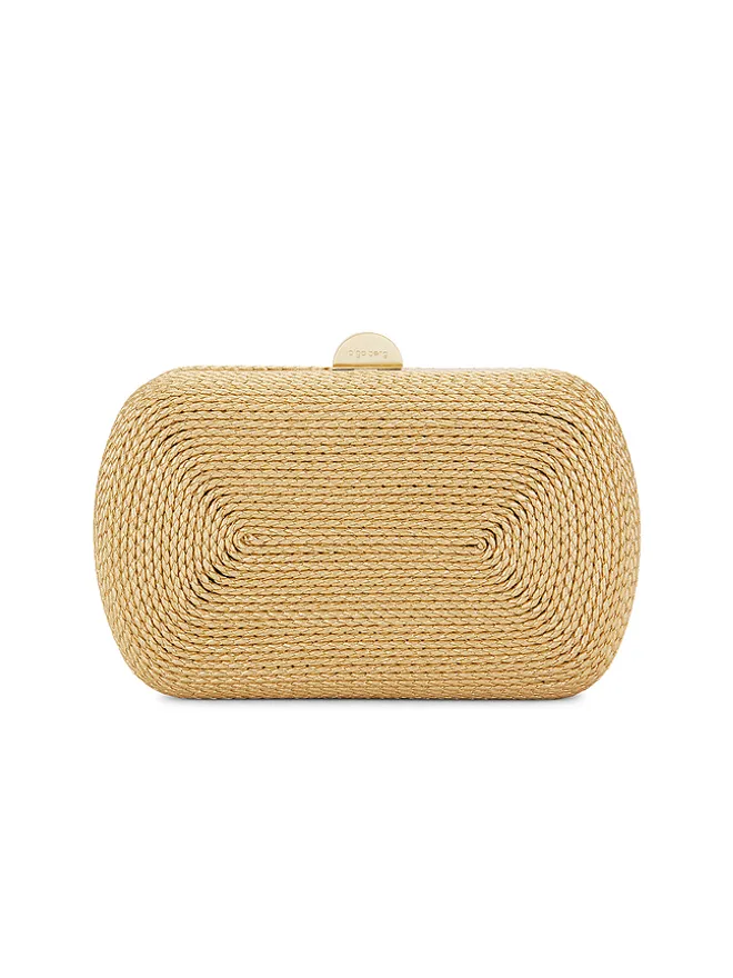 olga berg olga berg MARTINA COILED ROPE クラッチの商品画像
