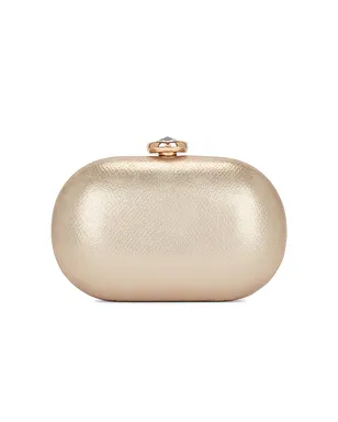 olga berg Marta Metallic Clutch - サムネイル2