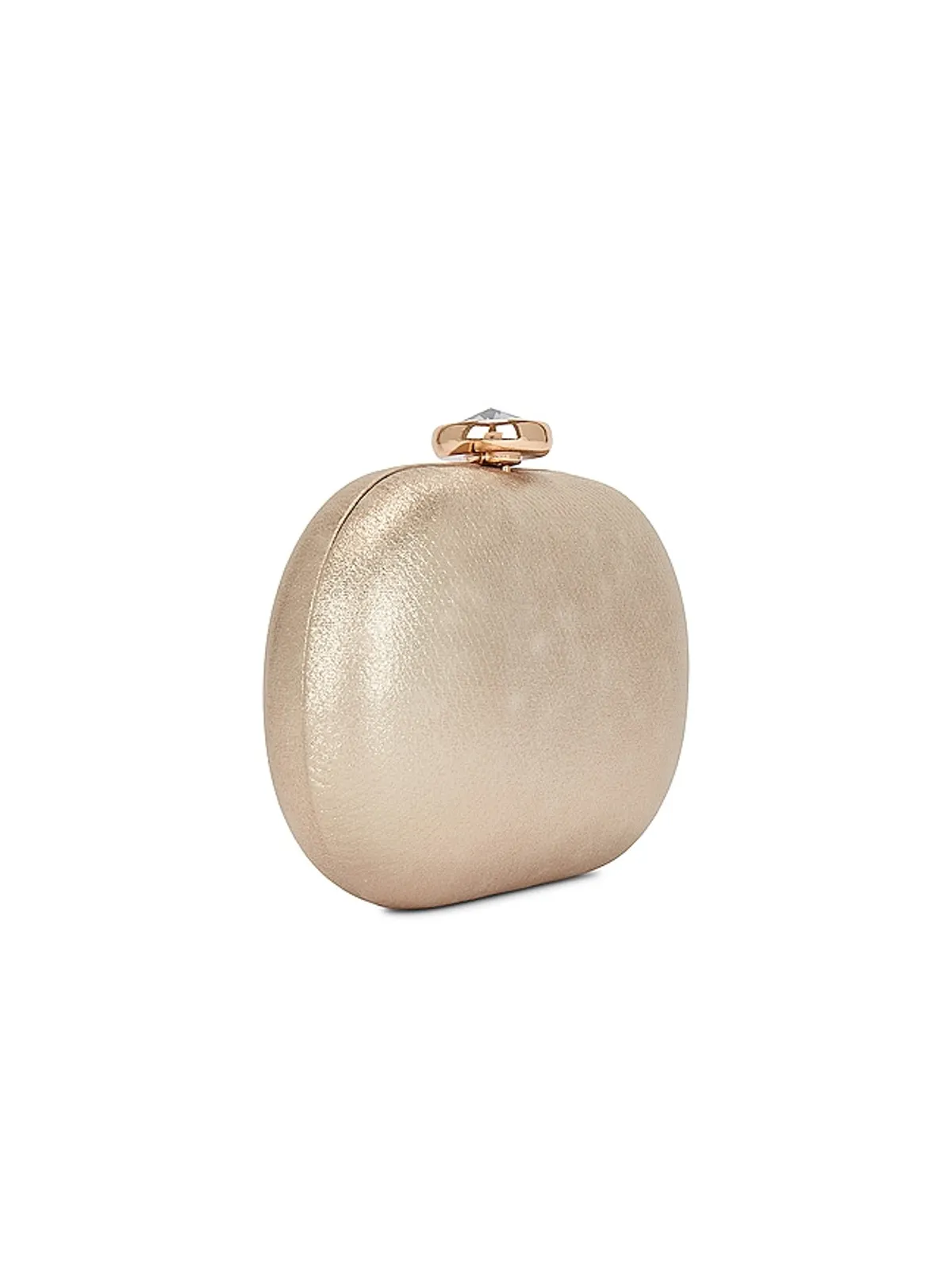 olga berg Marta Metallic Clutch - 画像3