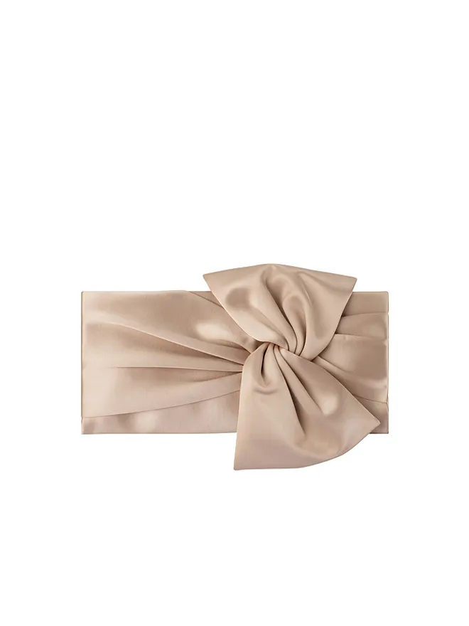 olga berg olga berg Chloe Tie Front Clutchの商品画像