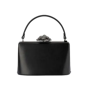 olga berg Grace Embellished Frame Bag - サムネイル1