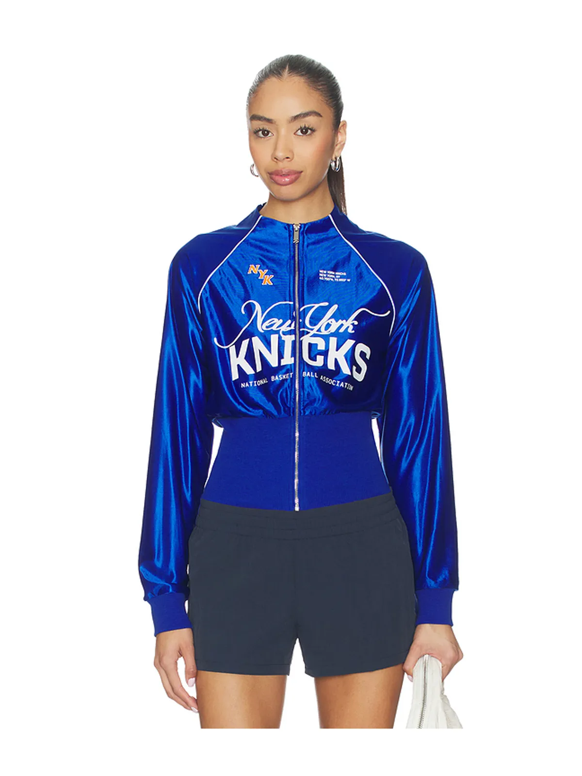 Off Season NY KNICKS クロップド・トラックジャケット - 画像1