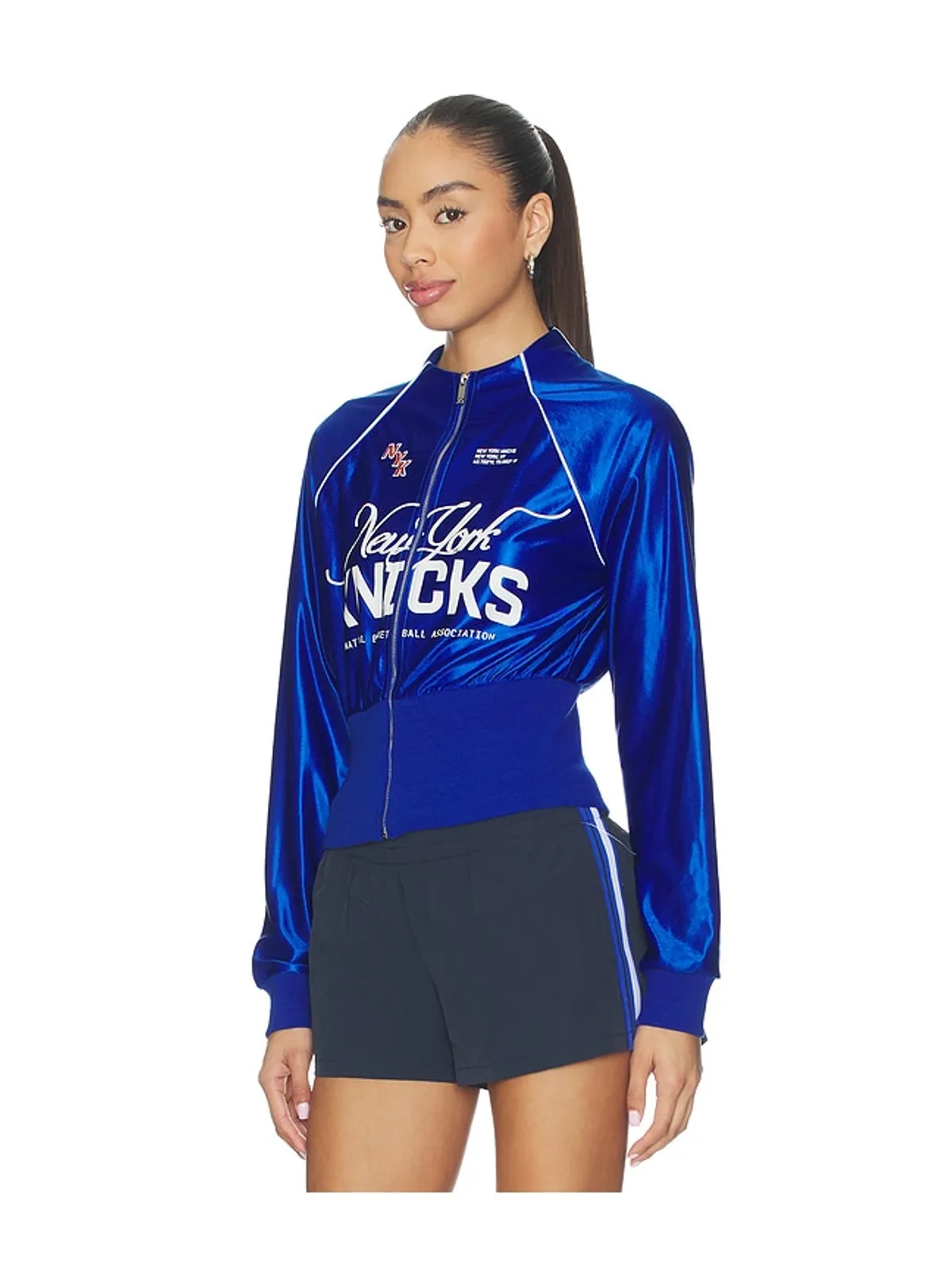 Off Season NY KNICKS クロップド・トラックジャケット - 画像3