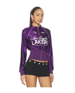 Off Season LA LAKERS クロップド・トラックジャケット - サムネイル3