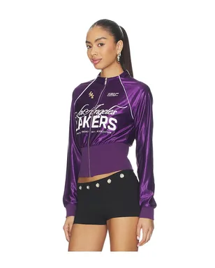 Off Season LA LAKERS クロップド・トラックジャケット - サムネイル4