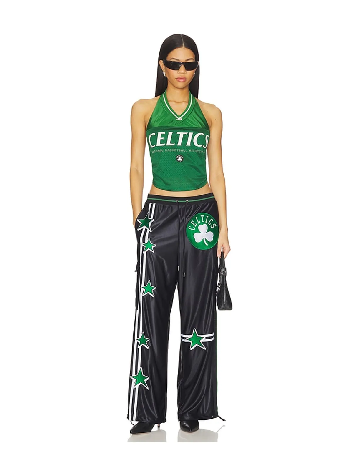 Off Season BOSTON CELTICS ジャージーホルターネックトップ - 画像5