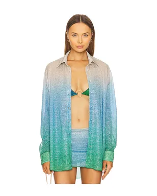 Oseree LUMIERE SHADE トップ - Green,Blue. - サムネイル1