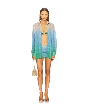 Oseree LUMIERE SHADE トップ - Green,Blue. - サムネイル5