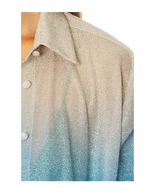 Oseree LUMIERE SHADE トップ - Green,Blue. - サムネイル6