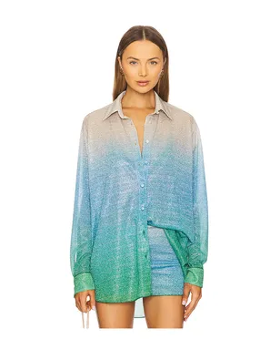 Oseree LUMIERE SHADE トップ - Green,Blue. - サムネイル2