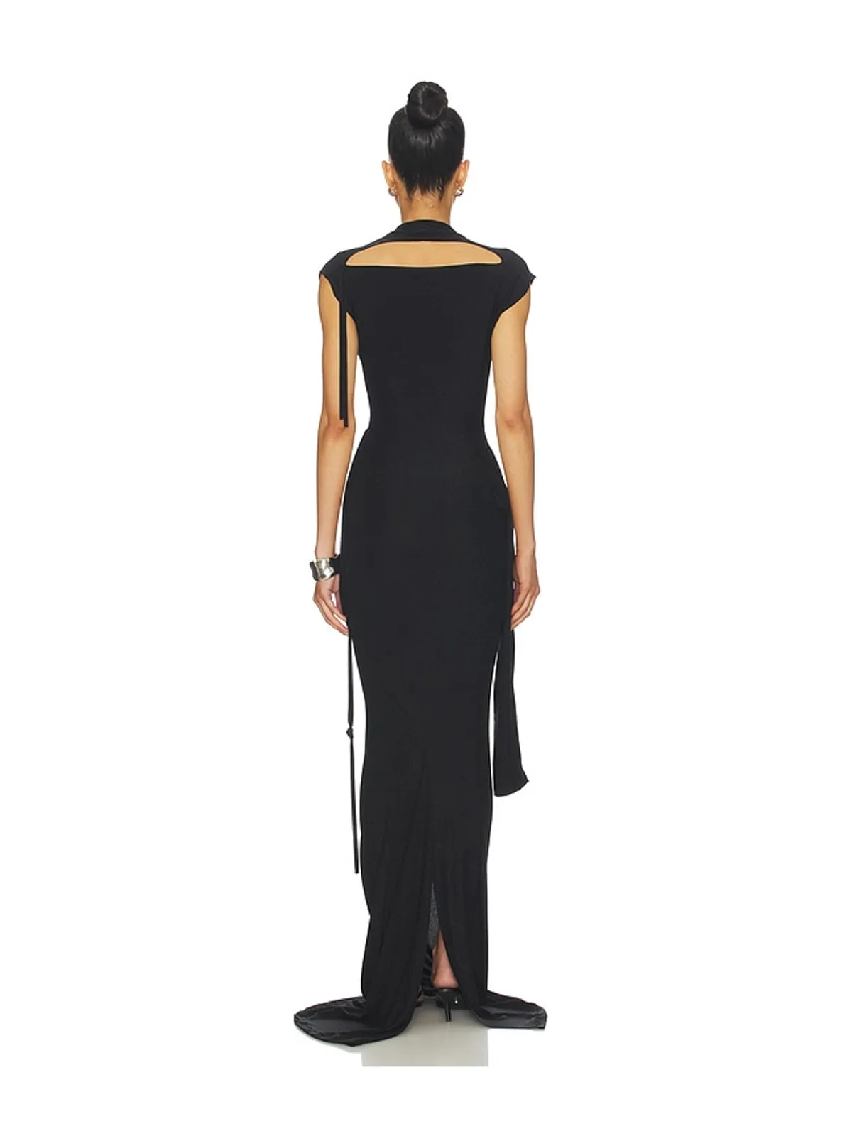 Ottolinger SLEEVY LUREX MAXI ドレス - 画像3