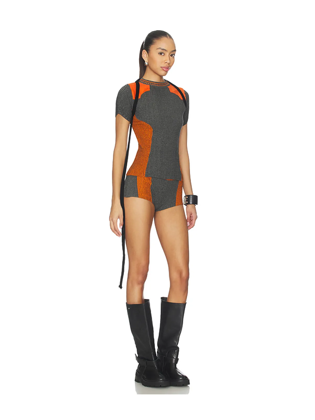 Ottolinger TEXTURED KNIT TEAM シャツ - 画像2