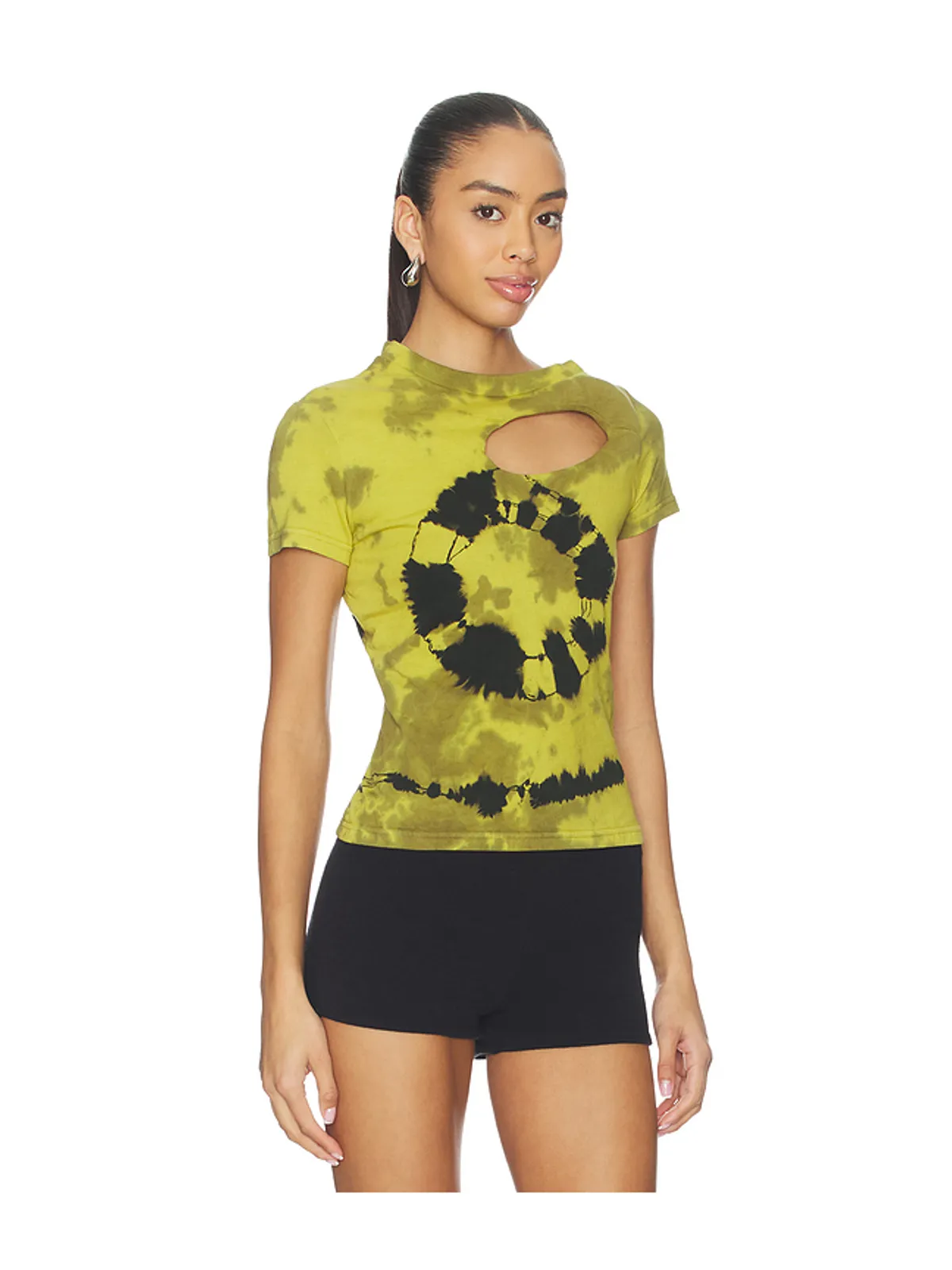 Ottolinger DONUT EXO Tシャツ - Green,Yellow. - 画像2