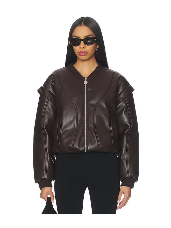 OW Collection OW Collection VALENTINA レザージャケットの商品画像