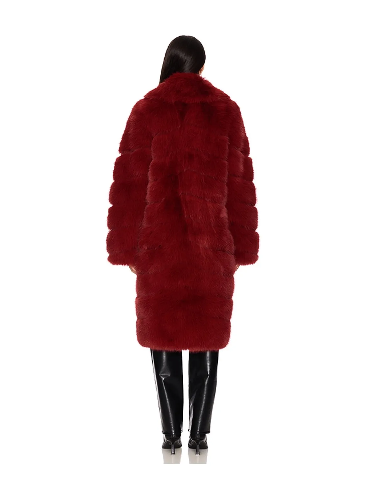 OW Collection COPENHAGEN フェイクファーコート - 画像4