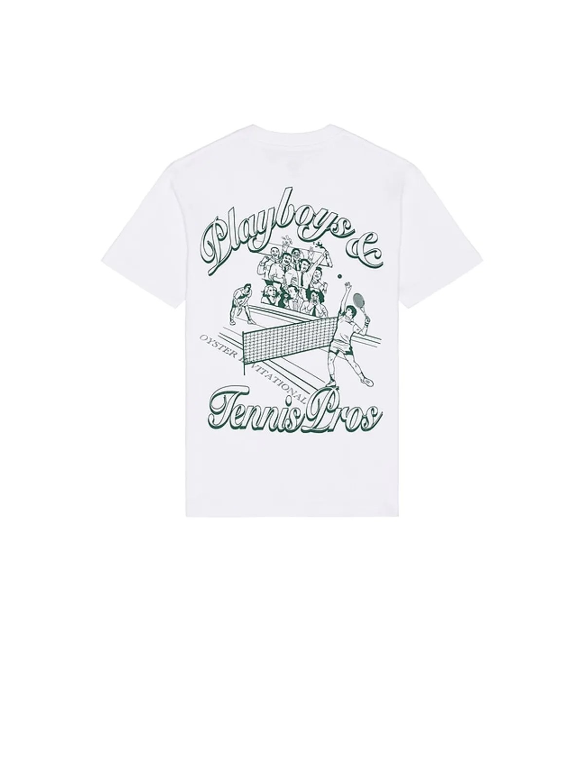 Oyster PLAYBOYS & TENNIS PROS Tシャツ - 画像3