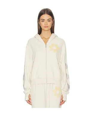 Lauren Moshi BUTTERFLY DAISY クロップジッパーパーカー - サムネイル2