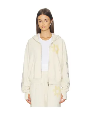Lauren Moshi BUTTERFLY DAISY クロップジッパーパーカー - サムネイル3