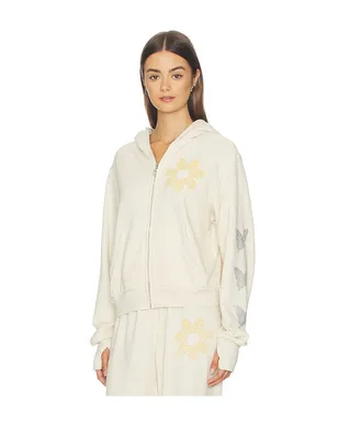Lauren Moshi BUTTERFLY DAISY クロップジッパーパーカー - サムネイル4