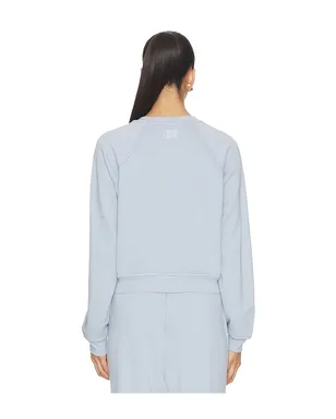 LUNYA SILKSWEATS 軽量リバーシブルスリムフィット ラグランスウェットシャツ - サムネイル3