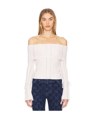 LOBA PAULET OFF THE SHOULDER セーター - サムネイル2