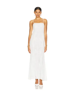 LOBA CAESAREA EMBROIDERED MAXI ドレス - サムネイル1